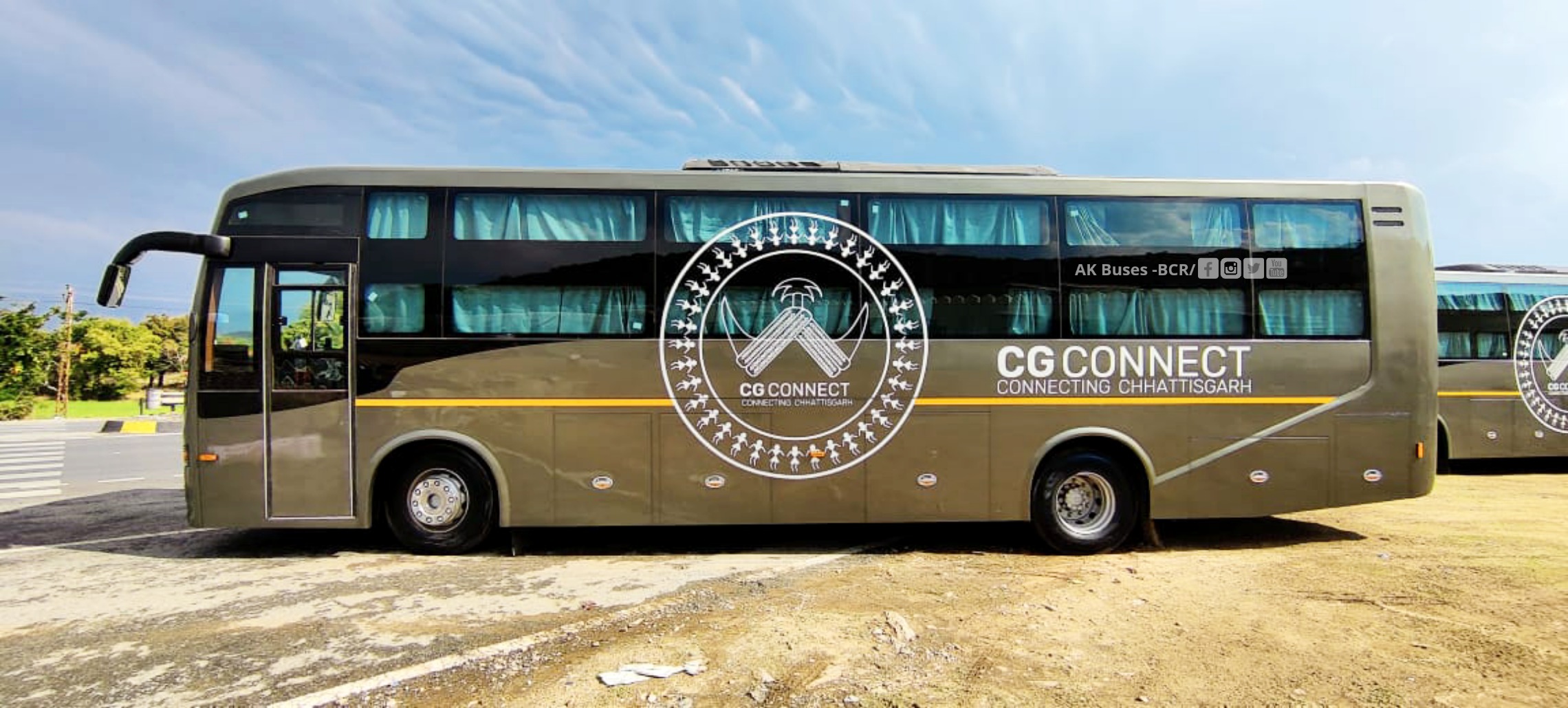 cg connect travels premium ac sleeper bus