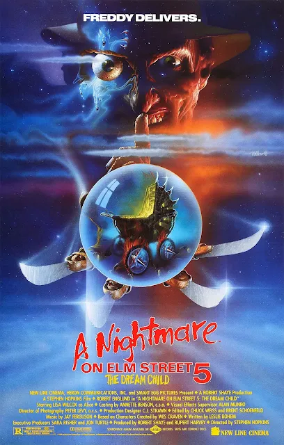 Cine Cuchillazo A Nightmare on Elm Street: The Dream Child 1989 Stephen Hopkins Castellano Latino Inglés Subs Subtítulos Subtitulada Español VOSE MEGA Película