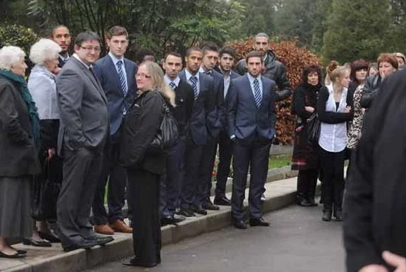 Swansea players attend funeral of young fan who died watching them play on TV