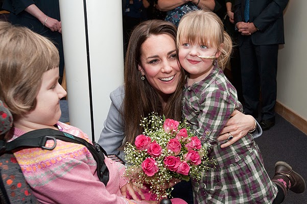 Princess Catherine visited the Children's Hospice