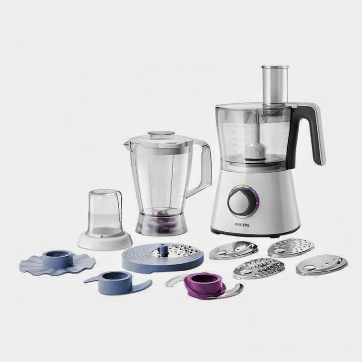 Philips Viva Collection Food processor HR7761/01 750W Compact 3 in 1 setup