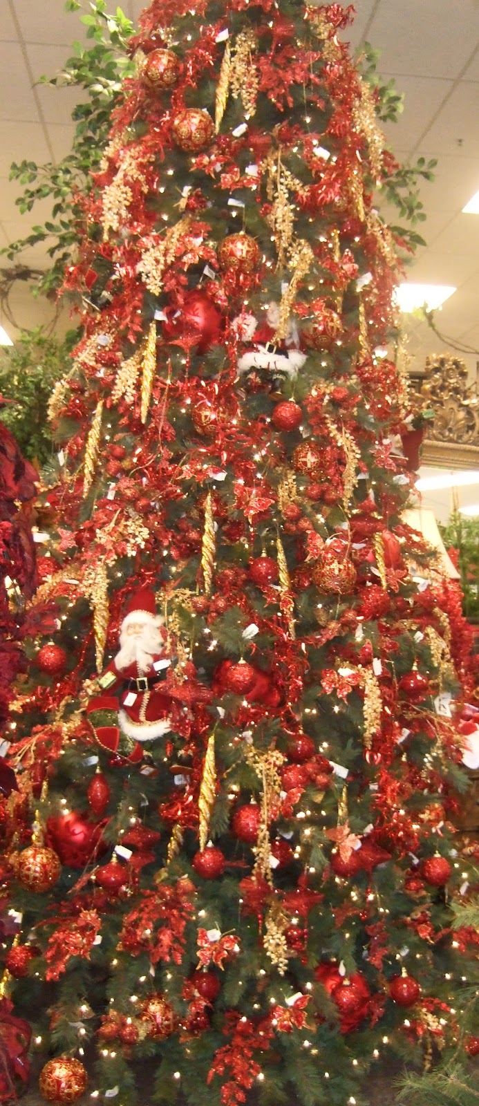 AnaSilkFlowers Ideas!!!... Christmas Tree Decorating