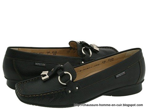 Chaussure homme en cuir:en-635059
