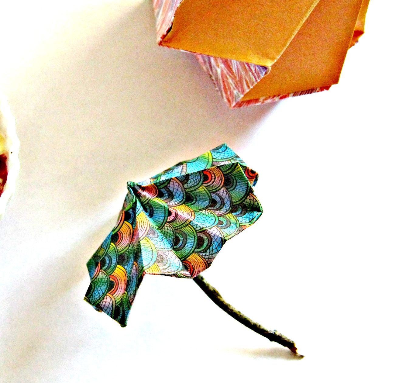 Origami Schirm Umbrella Kinderleicht Easy For Kids