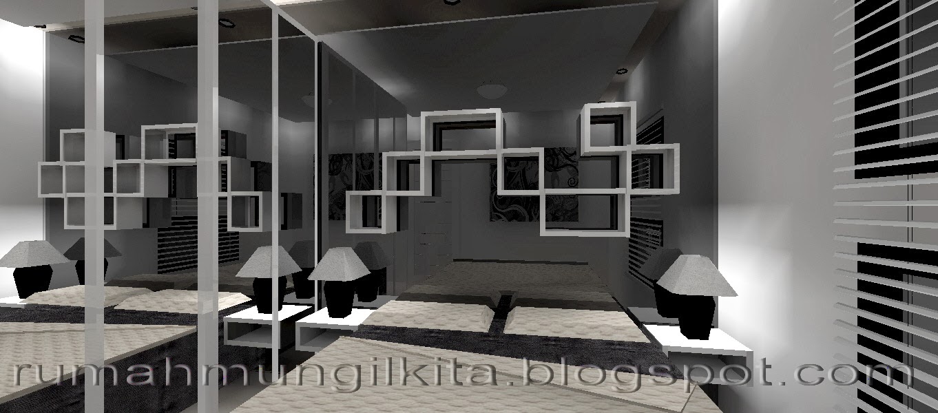 Desain Kamar Mandi Minimalis Hitam Putih Gambar Desain Rumah Minimalis