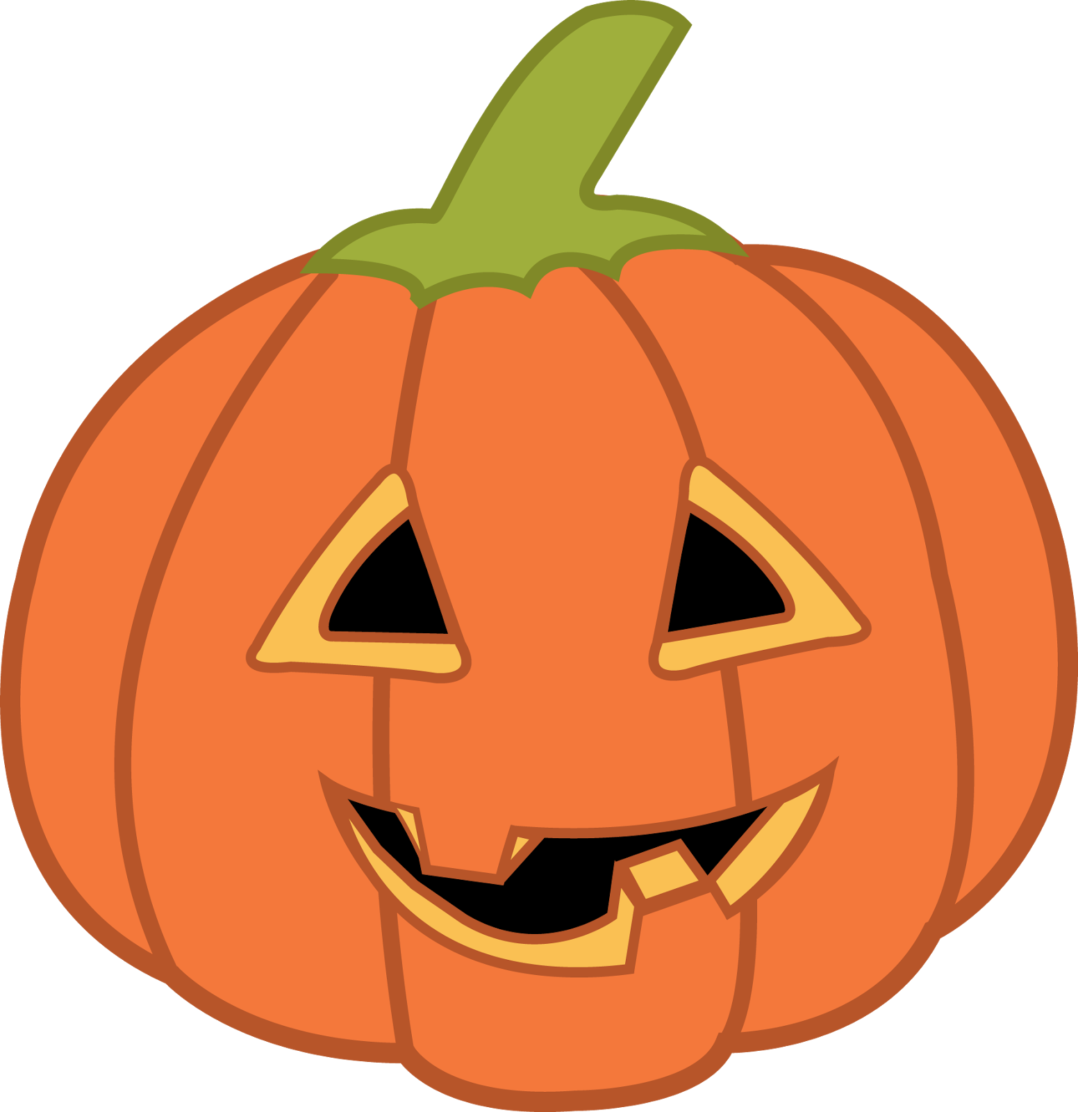 Halloween Pumpkin Clipart Oh My Fiesta in english