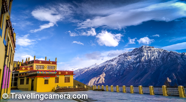 Dhankar Village - A spectacular village in Himachal Pradesh overlooking Spiti river and Pin river, with very old Gompa, stunning lake and a wonderful fort telling tails of Tibetan Culture