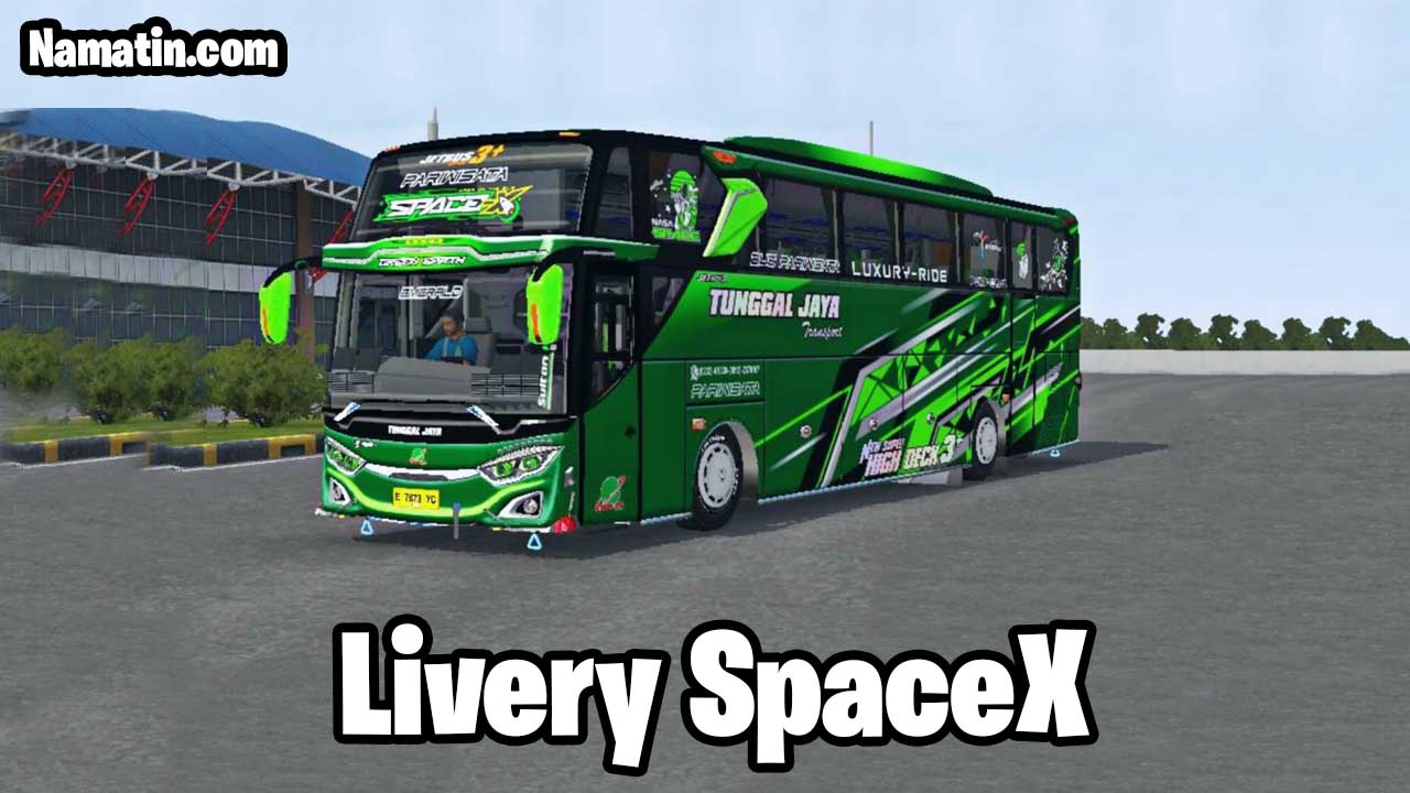 download livery bussid spacex