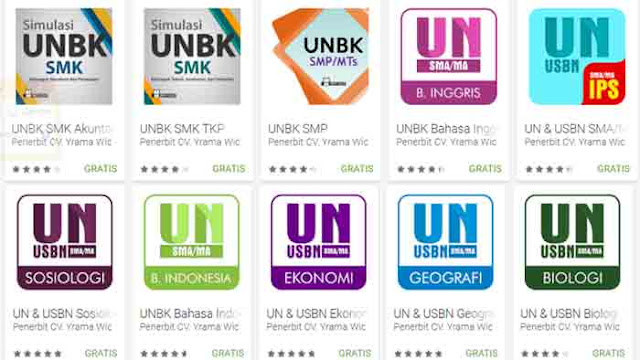  Perkembangan teknologi informasi dan komunikasi semakin hari semakin canggih Aplikasi Android Simulasi UNBK 2018 untuk Sekolah Menengah Pertama Sekolah Menengan Atas dan SMK