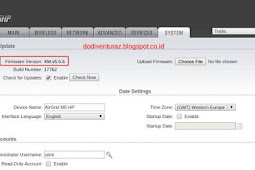 Cara Upgrade Firmware Radio Ubiquity