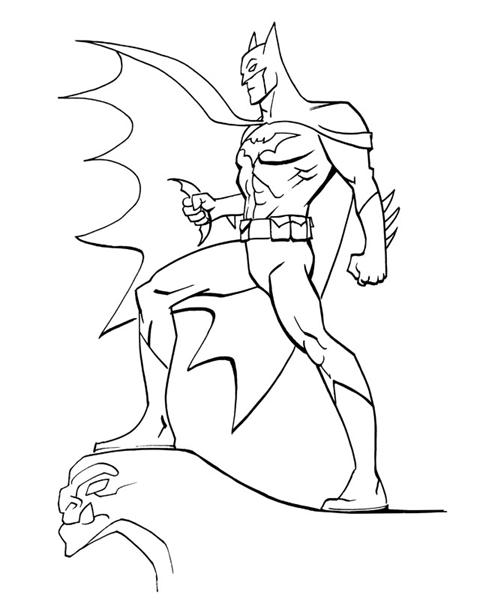 Batman Coloring Sheet 4