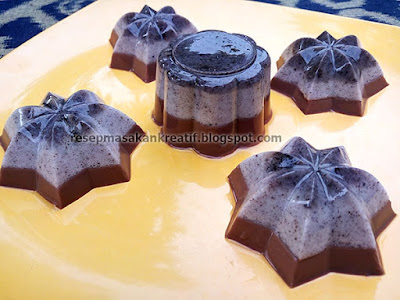 Resep Membuat Puding Coklat Oreo Busa Aneka Resep 