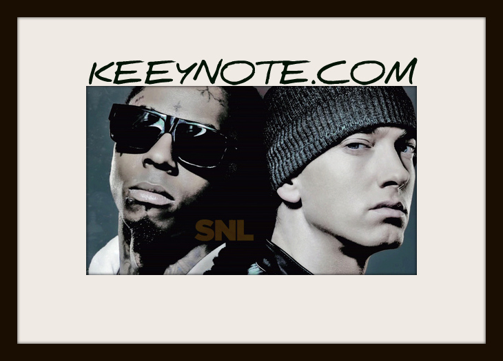 Lil Wayne And Eminem Snl. #Eminem + Lil Wayne perform