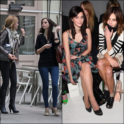 Kaya e Emma Watson na primeira foto elas s o grandes amigas