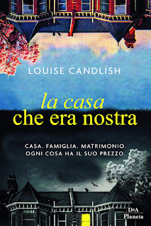 La copertina del romanzo thriller La casa che era nostra