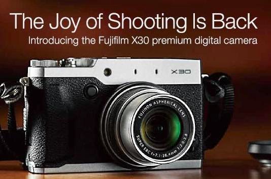 Fujifilm X30