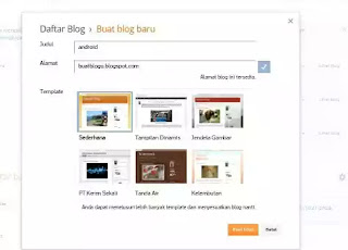 membuat blog