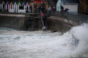 Storm waves in Newquay