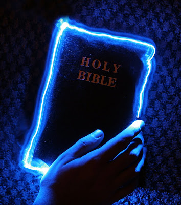 neon holy bible