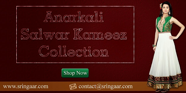 Anarkali salwar kameez 
