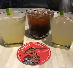 Cocktails at  Stony Creek Brewery at Foxwoods