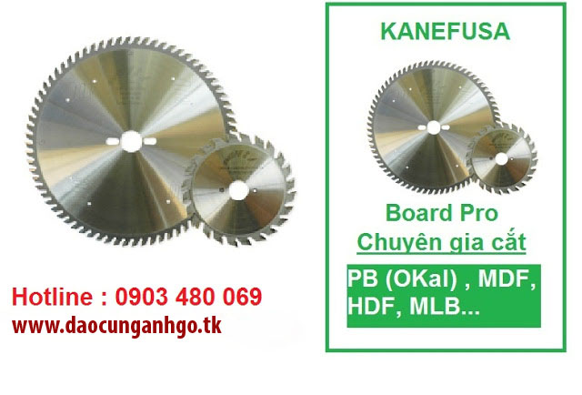 Lưỡi cưa cắt ván MDF MFC Kanefusa