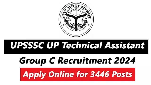 UPSSSC Technical Assistant Bharti 2024