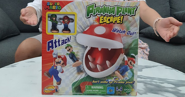 FREE! - Super Mario Board Game, Piranha Plant Escape