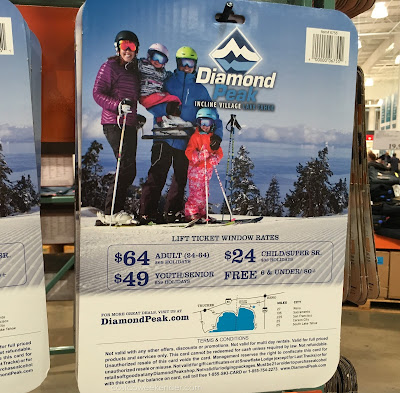 Hit the slopes and save money with 2 $50 Gift Cards for Diamond Peak
