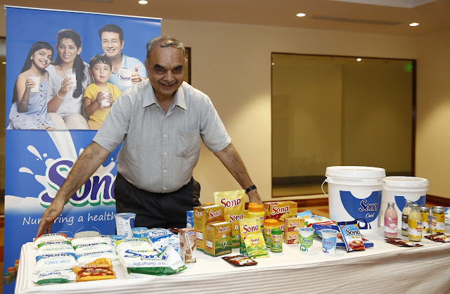 Mr. Rajiv Khanna with Products