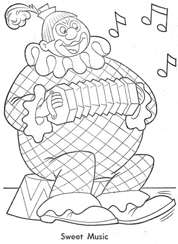 palhaço-colorir-Clowns To Color-coloring page-00021