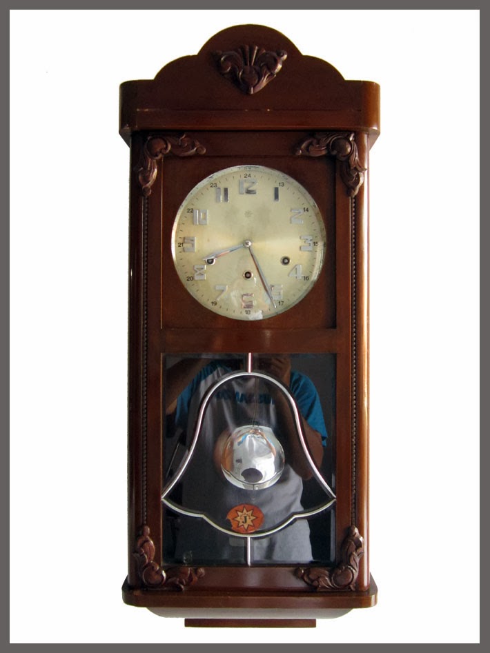 Ono Antik Gallery: JAM DINDING 3 LUBANG - 6 SENAR JUNGHANS ...