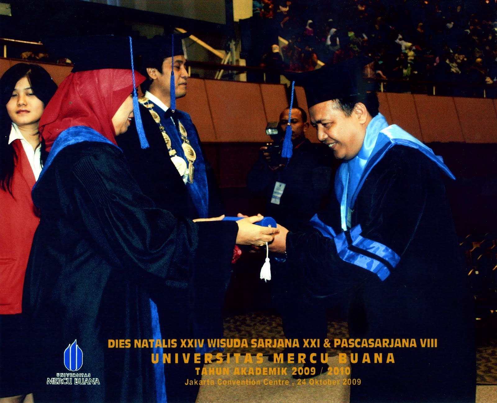 Haris Karyadi: Wisuda S2 Universitas Mercu Buana Jakarta