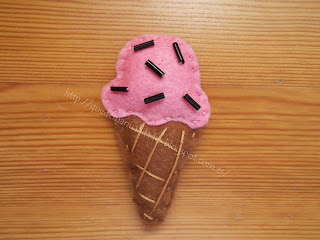 helado borche fieltro