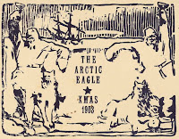 A card for the Arctic Eagle, Christmas 1903.