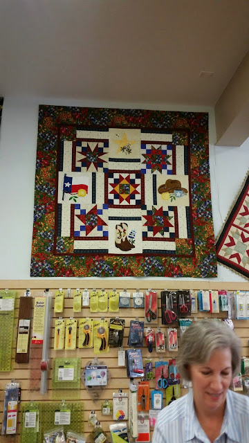 B and B Quilting - Shop Hop Quilt