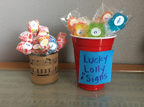 Lucky Lolly Terms and Signs Music Carnival Game