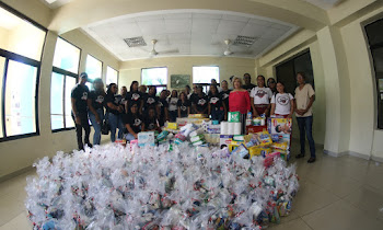“Wasonistas” distribuyeron más de 250 kits con pañales desechables, toallitas húmedas, compotas, jugos, entre otros artículos