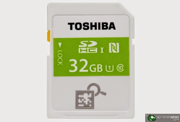Toshiba Perkenalkan Kartu Memori SDHC Dengan Fungsi NFC