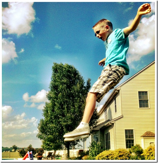 ben jumping
