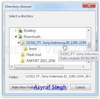 firmware sony xperia - flashtool xperia