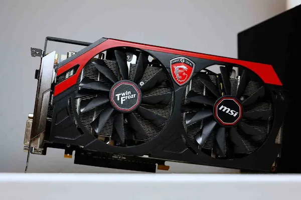 High-performance graphics card used for Bitcoin mining operations