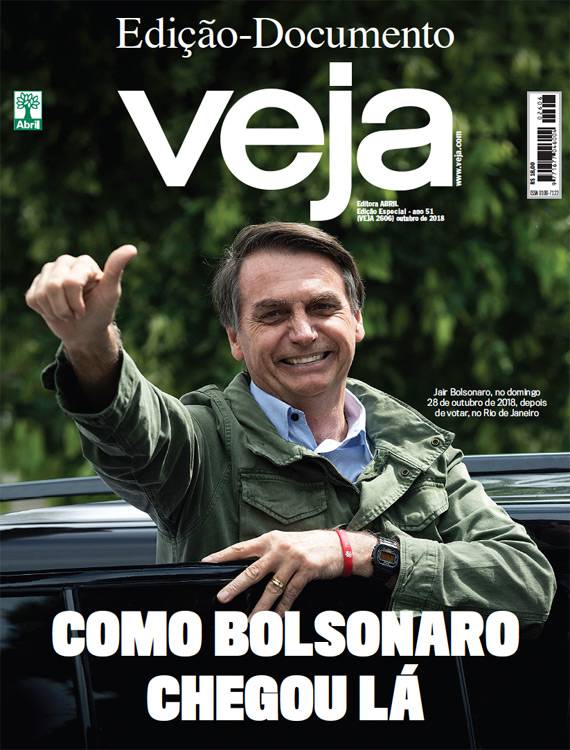 Como a imprensa registra a vitória de Bolsonaro