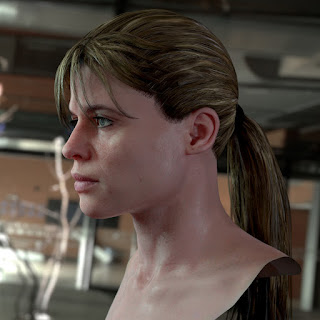 3d model Sarah Connor Linda Hamilton