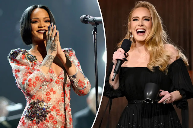 Adele reveals she only going to attend the Super Bowl for pal Rihanna