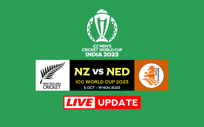 New Zealand vs Netherlands Cricket World Cup 2023: Live Streaming, When and How to watch NZ vs NED Match live on Web, TV, mobile apps online