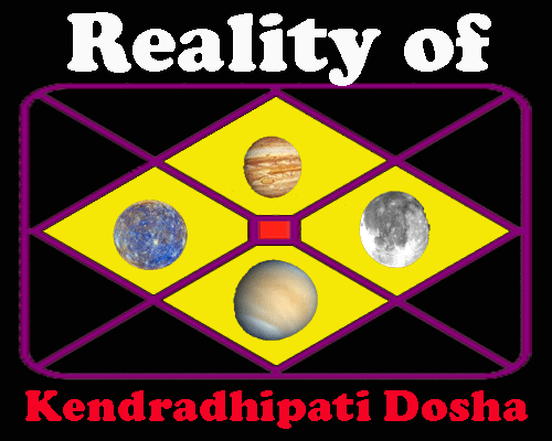 What is the result of Kendradhipati dosha? How did Kendradhipati dosha get Cancelled? What are Kendra houses in astrology?, Remedies of dosha