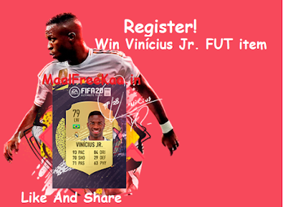 Win the real Vinícius Jr. FUT item