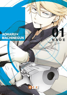 Manga: Review de "Aoharu x Machinegun #1" de Naoe - ECC Ediciones