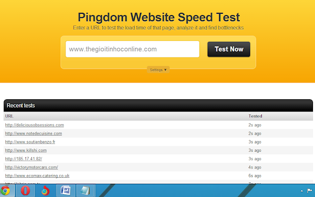 Pingdom Tools